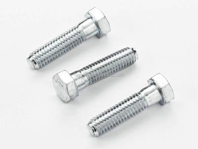 China Galvanized Carbon Steel And Stainless Steel Bolt And Nut Hexagon Head M10 Galvanized Bolt And Nut for sale