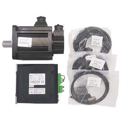 China Waterproof AC Servo For Screening Conveyor Driver Stainless Steel AC 220V 380V 3000rpm 200W 50 Servo Motor 60HZ for sale