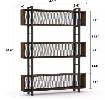 China Multifunctional Modern Metal Wood Desktop Storage Shelf Storage Shelf for sale