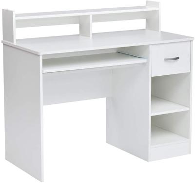 China Eco - Friendly Computer Desk With Shelves Cheap Computer Desks Computer Desks Supply for sale