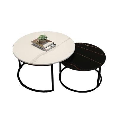 China Round Convertible Coffee Table Luxury Round Coffee Table Modern Coffee Table For Living Room for sale