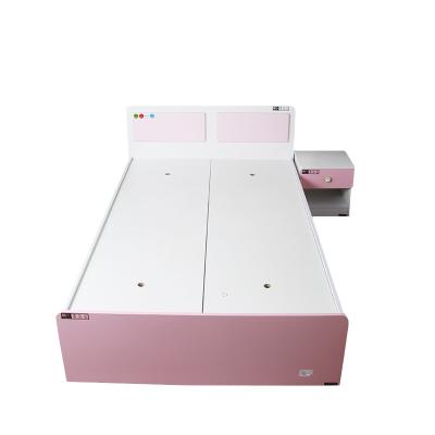 China Modern children's bedroom with bunk beds and modern desk children's bed for sale