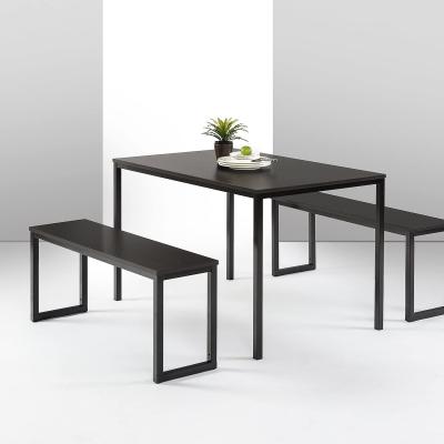 China Modern Modern Dining Table Set Dining Table Luxury Cheap Modern Black Wood for sale