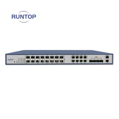 China Best price1U 19 inch FTTX high GPON OLT rack mount with 16 PON ports for sale