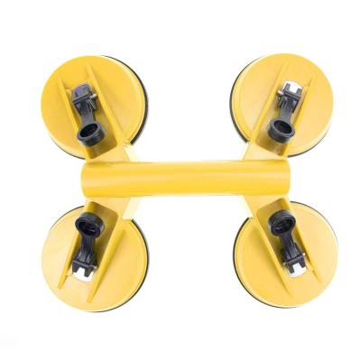 China Wholesale Heavy Duty Glass Suction Tool Factory Vacuum Suction Cup Transfer Glass Tile Four Sucker Rubber Suction Cup for sale