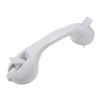 China Convenient Bathroom Anti-Slip Removable Suction Shower Handle Suction Glass Handling Cup for sale