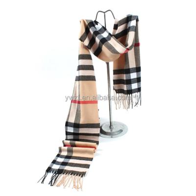 China Cheap classic plaid shawl scarf promotion brushed children's scarf scarves men's unisex scarf for sale