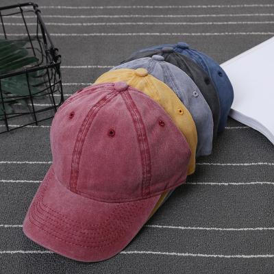 China COMMON Washed Custom Cotton Outdoor Cowboy Hat Peaked Baseball Cap Old for sale