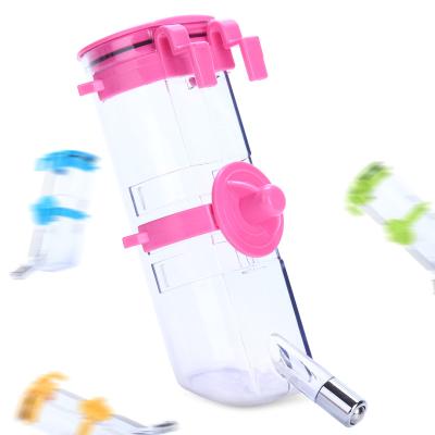 China Wholesale 500ML Viable Automatic Hanging Dog Water Bottle For Pet for sale