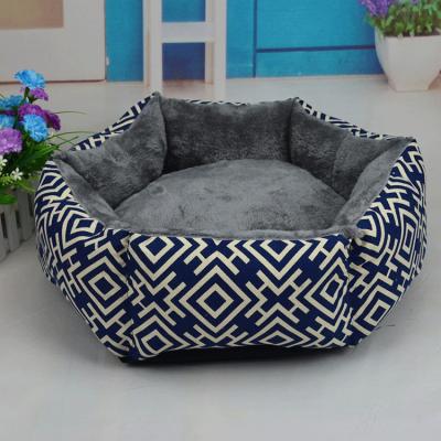 China Viable High Quality Fashion Soft Washable Dog Bed for sale