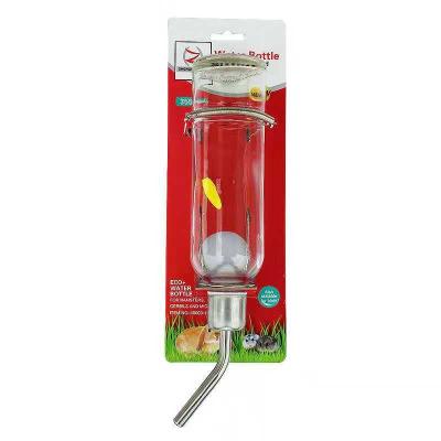 China Hot Sale Automatic Water Pot Pet Water Bottle Hanging Feeder For Dog Cat Rabbit Rat for sale