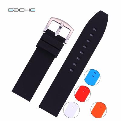 China Fanshion New Arrive Sports Silicone Strap Rubber Watch 18mm 20mm 22mm 24mm for sale