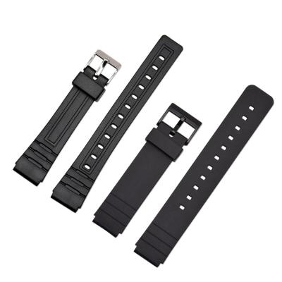 China Replacement EACHE New Design PVC TPU Customized Soft Elastic Replacement Stretch Watch Bands For MQ-24 for sale