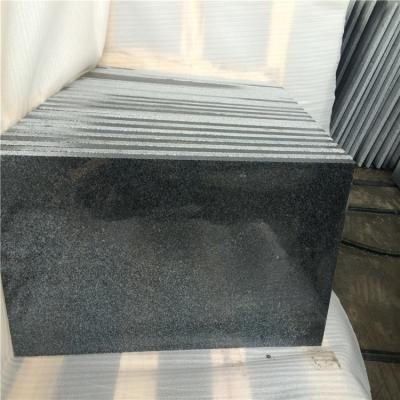 China China-Granit-Wand deckt dunkelgraue Fliesen-polierte Oberfläche an Größe 60x30x1.5cm des Granit-G654 mit Ziegeln zu verkaufen