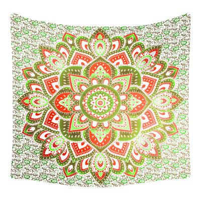 China Minimalist Mandala Bohemian Tapestry Wall Hanging Yoga Mat Bedroom Home Ceiling Decoration Throw Yoga Mat Tapestry for sale