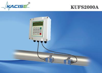 中国 Split / Pipe Type Water Ultrasonic Flow Meter Wall Mounting KUFS2000A 販売のため