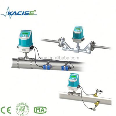 China Fix Mount Type Pipe Ultrasonic Water Flowmeter KUFF2000 Series Low Cost for sale