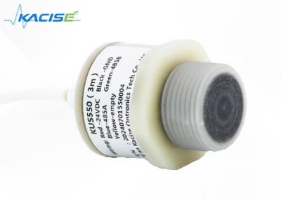 China metro llano ultrasónico del sensor ultrasónico material del transductor de 1NPT PTFE para la comida en venta