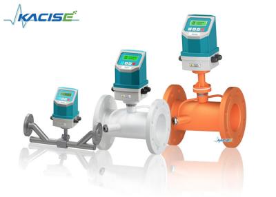 China Ultrasonic Inline Water Flow Meter , Stainless Steel Flow Meter For Pipe Diameter DN10 - DN1500 for sale