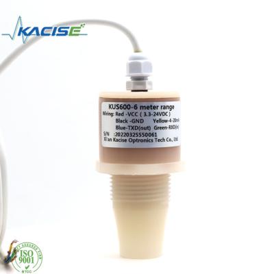 China Waterproof Material Level Ultrasonic Transducer Sensor With 1 NPT Connector for sale