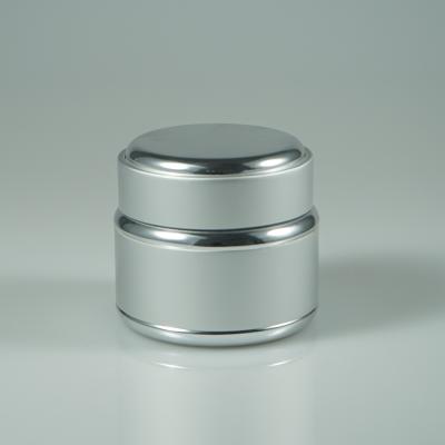 China Wholesale 5g 10g 15g 30g silver eye cream nail gel jar, eye cream container, aluminum cosmetic jar for sale