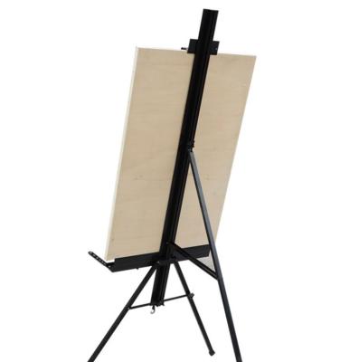 China Portable Aluminum Painting Display Art Stand Large Drawing Easel 2021 Manufacturer Hot Sale Large Tripod Display Easel Studio Stand for sale