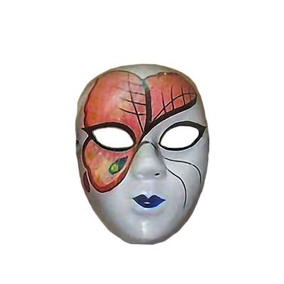 China ABS OEM Vacuum Forming Halloween Mask With Silk Printing Processing for sale