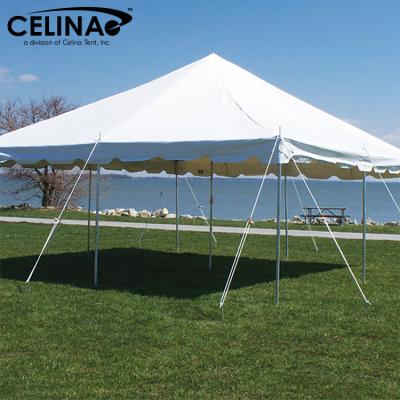 China PVC Coated Polyester Celina White Instant Party Pop-Up Tents 20 Ft X 20 Ft (6m X 6m) for sale