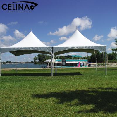 China UV Resistance 15' High Width Outdoor Wedding Party Maximum View Pagoda Peak Tent for sale