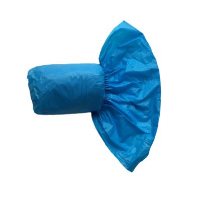 China Disposable CPE Anti Dust Disposable PE Plastic Shoe Cover For Rain for sale