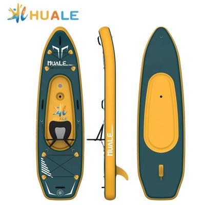 China Durable PVC 1 Person Paddle Kayak Inflatable Floating Boat Material With Accessory From Professional Factory for sale