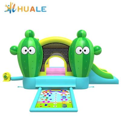 China Home Use Wholesale Factory Price Nylon Bouncer Oxford Mini Inflatable Castle For Kids for sale