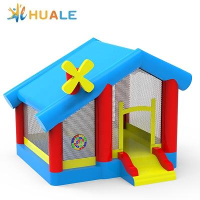 China Jumping Kids Toy From Professional Factory Home Use PVC Oxford Cloth Kids Inflatable Bouncy Castle Bouncer Home Use for sale