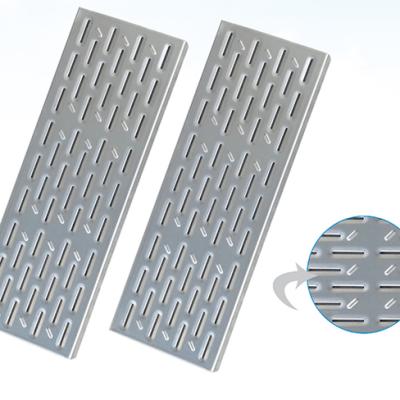 China Floor/Construction/Walkway/Kitchen/Hotel/Canteen Slotted Grate Factory Customized Style Floor Drain Cover/Grate Ditch Strainer for sale