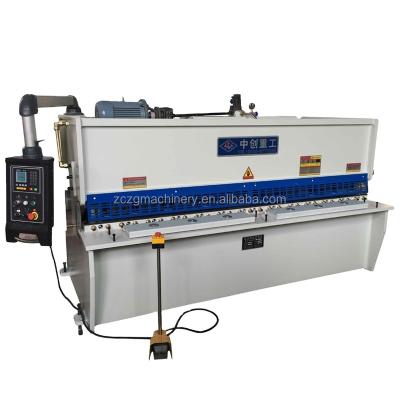 China Sheet Metallurgy OR Hydraulic Swing Beam Shear Machine ZC Power for Metal Sheets, QC12K Hydraulic Iron Sheet Cutter Machine for sale