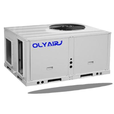 China OlyAir Hotels Cooling and Heating 5-55T Rooftop Packaged Air Conditioner, Rooftop Air Conditioner for sale