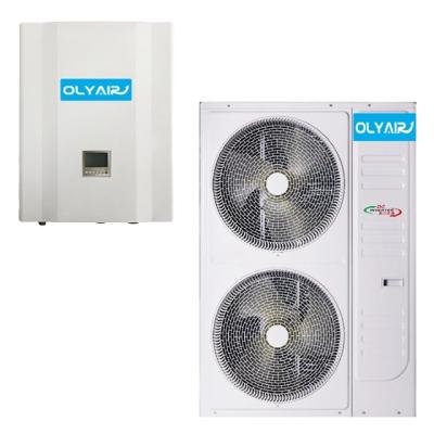 China Hotel Household Heat Pump With DC Inverter Double Compressor And Intelligent Air To Water Defrost Technology for sale