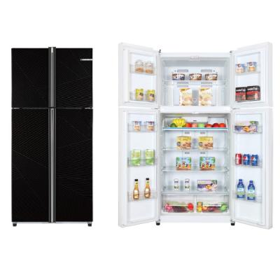 China COMPRESSOR 2019 NEW NO FROST 660L side by side refrigerator with colored door for sale