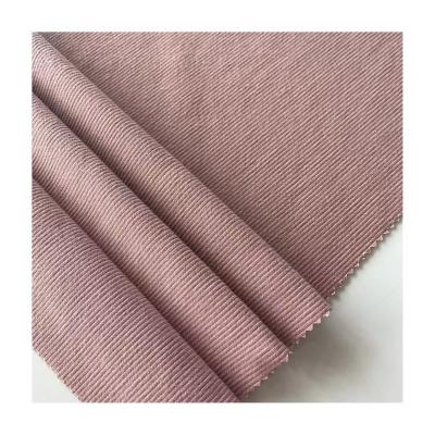 China High quality anti static plain dyed polyester knitted ottoman fabric, ottoman rib fabric for women garment for sale