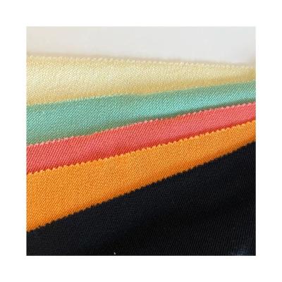 China Breathable Good Quality 54%cotton37%polyester 9%rayon Dyed Knit French Terry Fabric For Clothing for sale