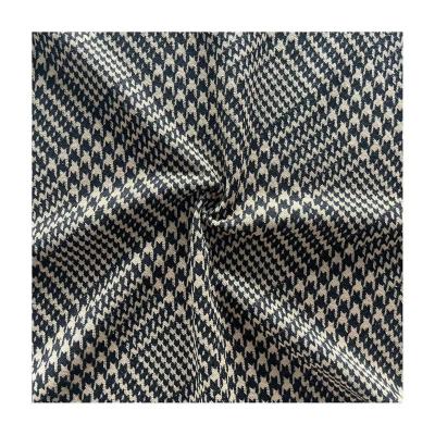 China Stretch T/R/SP Jacquard Screens Popular Fashion Fabric Knitting Textiles For Women Garments for sale