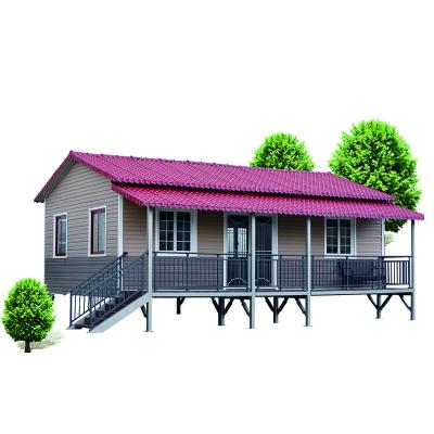 China Modern Home Quick Assemble Office Prefab Light Steel House Villa Light Steel Villa House for sale