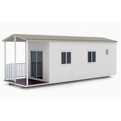 China Farmhouse Prefab Steel Modular Home Portable Building Home Prefab Beach House for sale