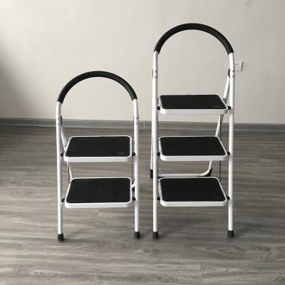 China Folding Steel Step Ladder Folding Ladders Household Steel Material for sale