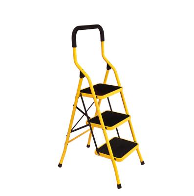 China Folding Ladders 2 /3/4 Steps Steel Ladder Household Steel Step Ladder for sale