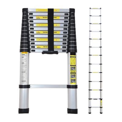 China Folding Ladders Customized Height Telescopic Aluminum Ladder Aluminum Extension Ladder for sale