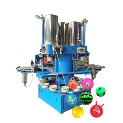 China Machinery Repairs Workshop Plastic PVC Toys Ball Balls Making Machinery China Making Football Making Machine Automatic Rotomolding Ball Making Machine for sale