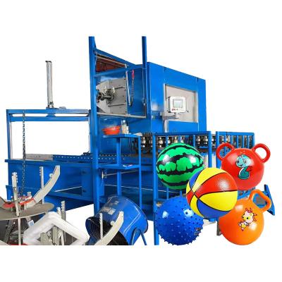 China Rotomolding Product Factory Soccer Silicon Ball Preparing Plastic Toy Pvc Ball Soccer Ball Making Machine Full Printing Machine for sale