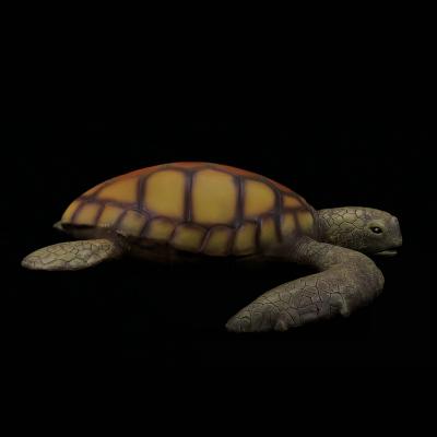 China Artficial Animals Model Dealership For New Products Customized Amusement Park Simulated Silicone Sea Turtle Animal Toys for sale