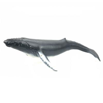 China Artficial Animals Model 2019 Popular Products Sea Animal World Simulated Humpback Whales Toys For Marine Museum for sale